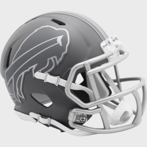 buffalo bills nfl mini speed football helmet slate