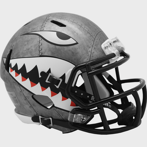 Air Force Falcons NCAA Mini Speed Football Helmet Sharktooth