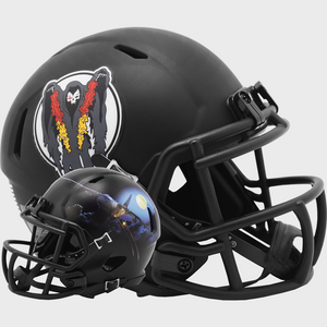 Air Force Falcons NCAA Mini Speed Football Helmet Ghostrider