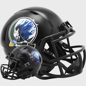 Air Force Falcons NCAA Mini Speed Football Helmet Spooky