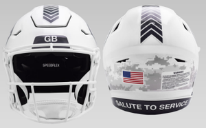 salute to service 2024 football helmet